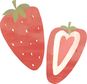 Rough Organic Strawberry